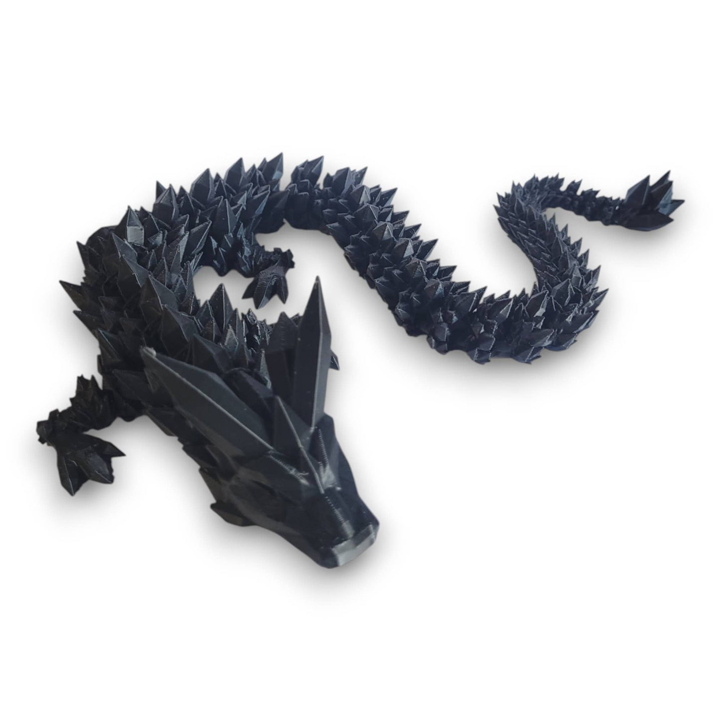 3D Printed Articulated Crystal Dragon