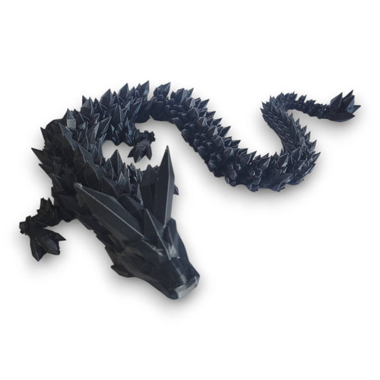 3D Printed Articulated Crystal Dragon