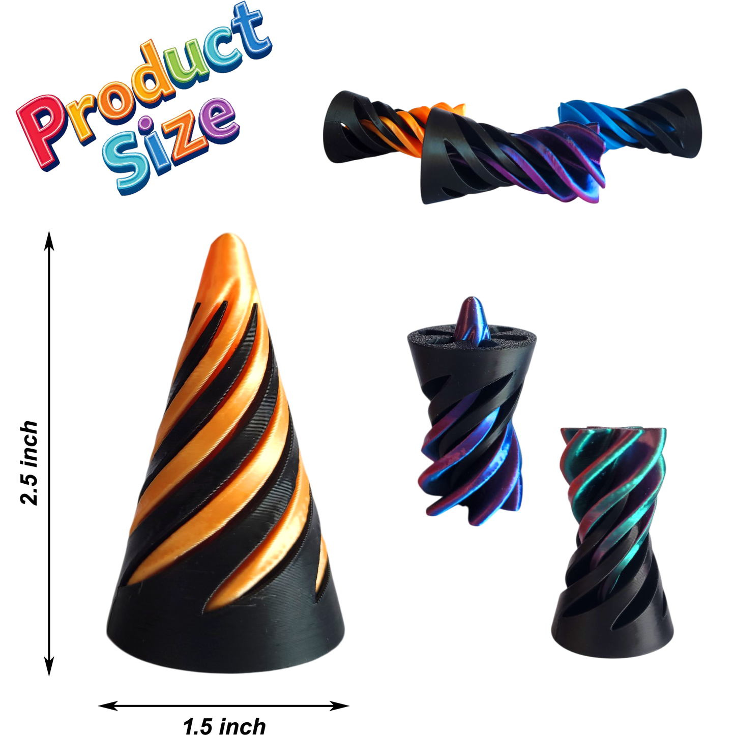 3D Printed Impossible Passthrough Fidget Toy