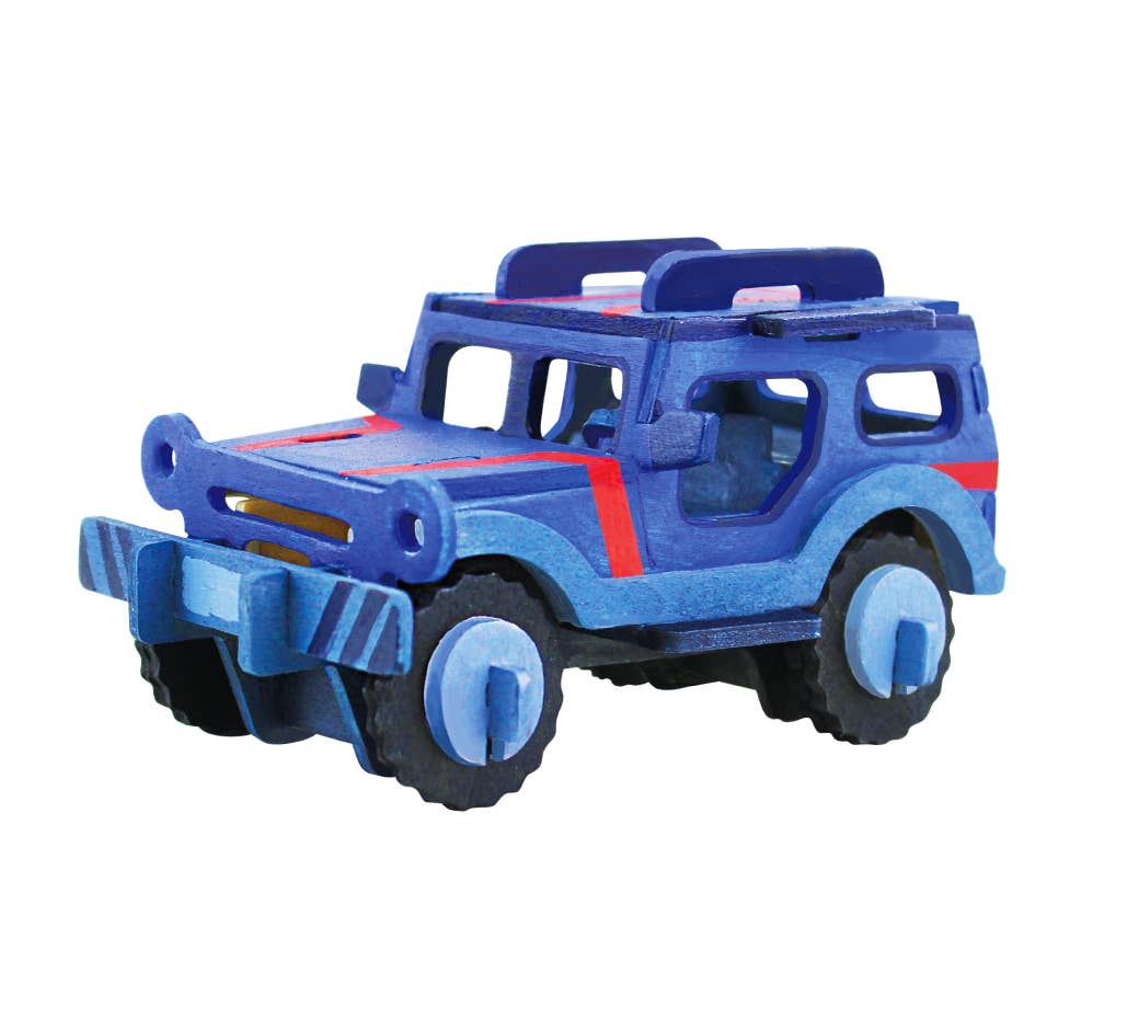 3D Wooden Puzzles (with paint) Kits